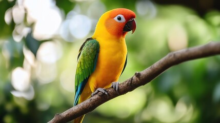 Fototapeta premium Airy Abode Avian Adventure