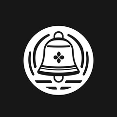 Geometric Bell Logo, Reliable & Alert