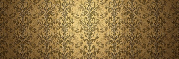 Intricate and elegant seamless damask wallpaper design for luxury decor, wallpaper, damask, ornate
