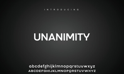 Abstract modern urban alphabet fonts. Typography sport, technology, fashion, digital, future creative logo font.