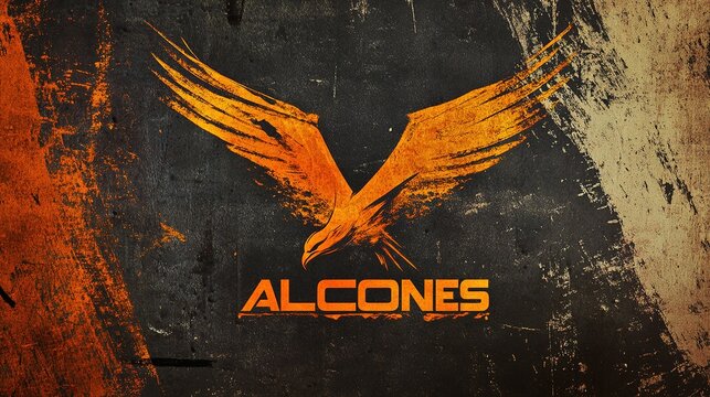 Sleek "Alcones" Brand Logo: A Minimalist Typographic Design for Modern Recognition