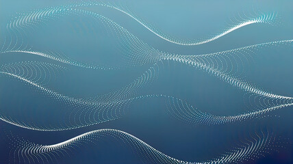 Vector background with white abstract blurred wave dots creative color
