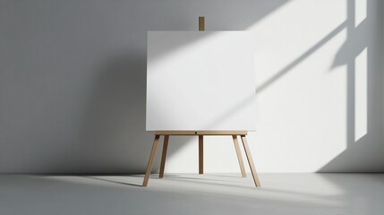 Easel Canvas Frame Mockup