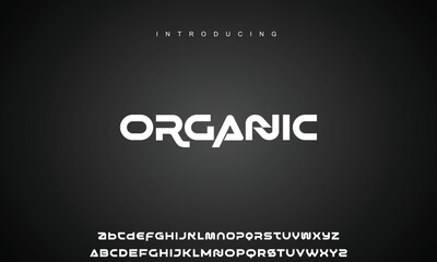 Abstract modern urban alphabet fonts. Typography sport, technology, fashion, digital, future creative logo font.