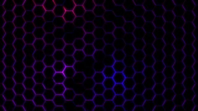 plan fixe arri&egrave;re plan pour usage graphique avec des animations de lumi&egrave;res nuanc&eacute;es de tons color&eacute;s intenses, puis sortie vid&eacute;o, sur un fondu au noir