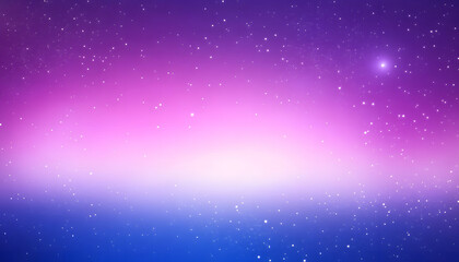 Obraz premium Abstract Purple And Blue Night Sky With Stars