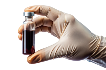 hand holding a bottle of water