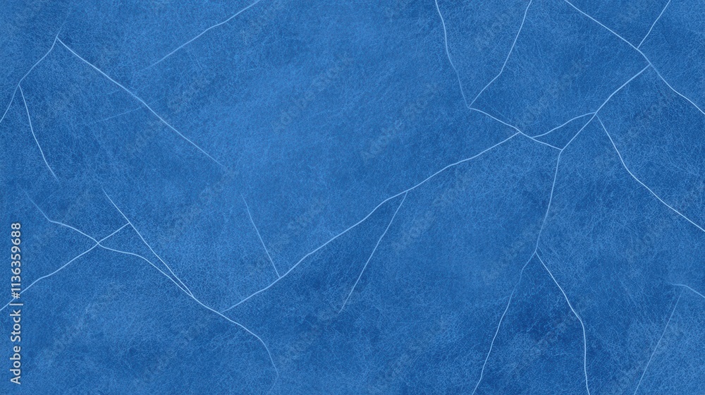 Poster textured blue background with subtle cracks and patterns