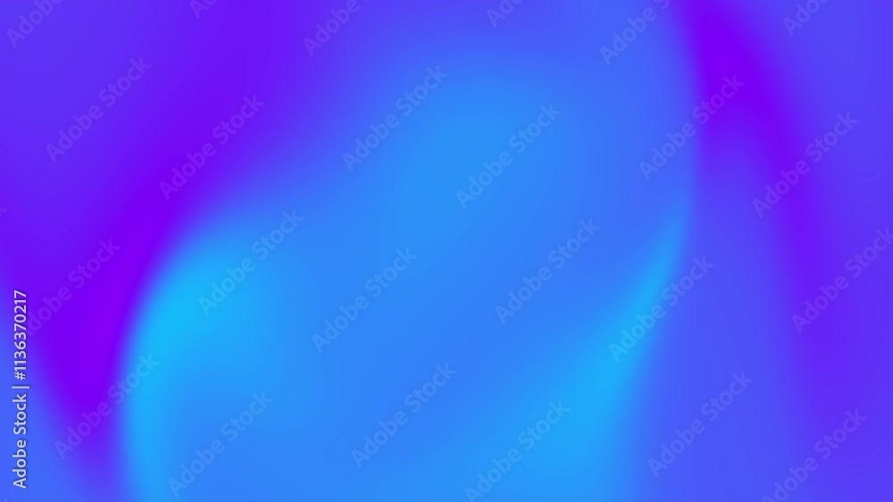 Poster abstract blue wave design with flowing lines and smooth texture