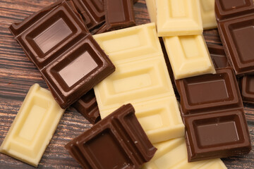 砕かれたチョコレート