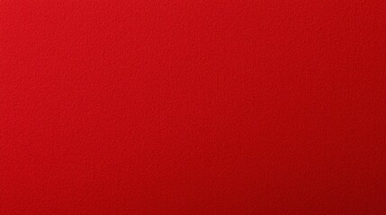 Solid Vibrant Red Background with Subtle Texture and Depth
