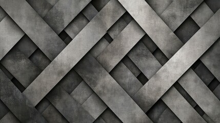 Abstract Metallic Woven Pattern Background