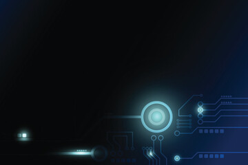Circuit connecting dots and lines.abstract background.molecules technology with geometric shapes,connection big data visualization,futuristic Illustration Vector design