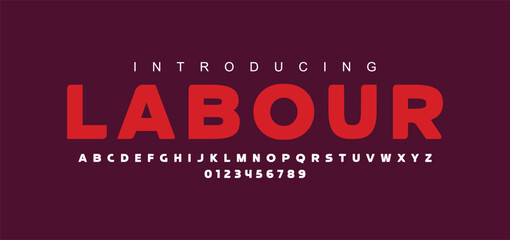 Modern abstract digital tech font. Logo creative font, type, technology, movie, digital, music, movie. Font and illustration in vector format.