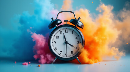 Shopping time clock for last minute offer. Generative Ai