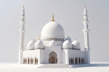 Obraz premium 3d rendering mosque