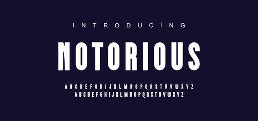 Minimal modern logo alphabet fonts. Typography minimalist urban sana serif digital fashion future creative logos fonts. vector illustration