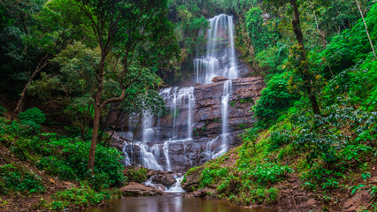 Jhari Waterfall in Chikmagalur, Karnataka