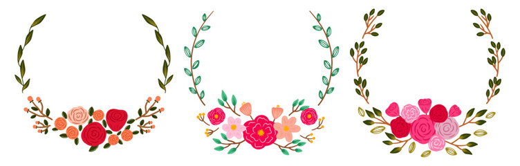 floral wreath