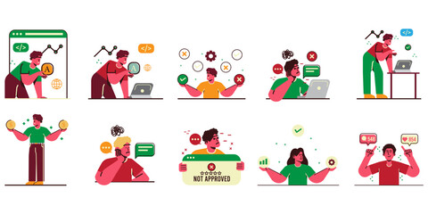 Busines Network People Set