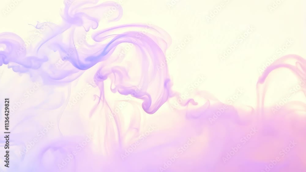 Poster colorful ink swirls create mesmerizing patterns in a vibrant display of artistry
