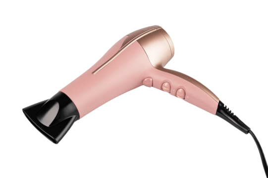 hair dryer transparent background. png file