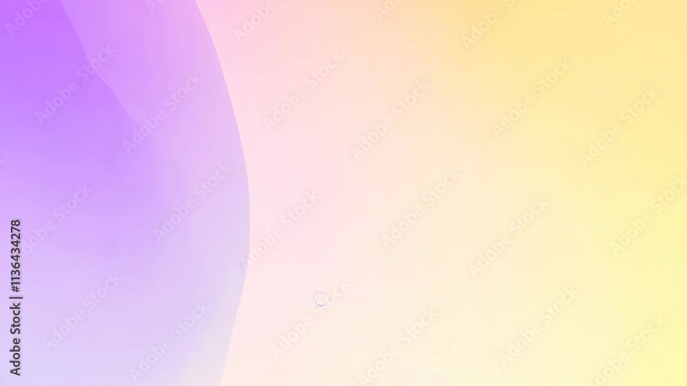 Poster Colorful abstract background showcasing vibrant hues and soft gradients in a serene visual experience