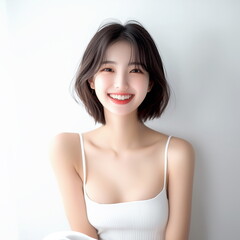 woman, beauty, smiling, model, people, hair, smile, face, person, fashion, brunette, lady, skin, fitness, sport, 