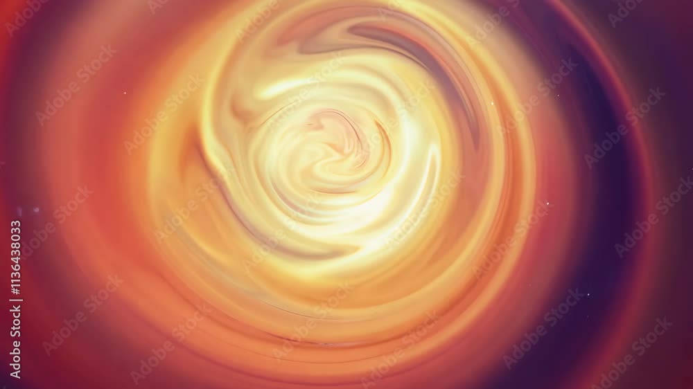 Poster captivating swirling patterns of warm colors create a mesmerizing visual experience in this dynamic 