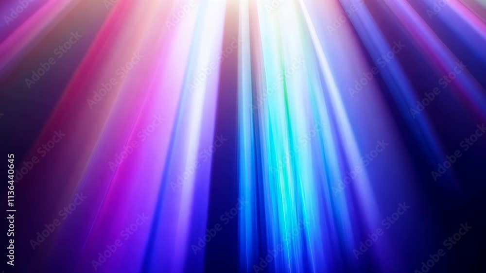 Poster spectacular light display showcasing vibrant colors and dynamic patterns in a mesmerizing dark space