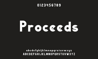 Modern minimal abstract alphabet fonts. Typography technology, electronic, movie, digital, music, future, logo creative font.