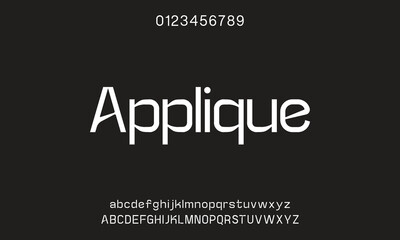 Modern minimal abstract alphabet fonts. Typography technology, electronic, movie, digital, music, future, logo creative font.