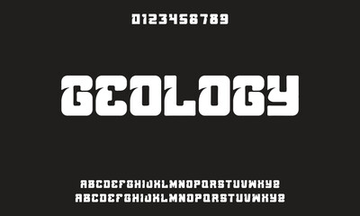 Modern minimal abstract alphabet fonts. Typography technology, electronic, movie, digital, music, future, logo creative font.