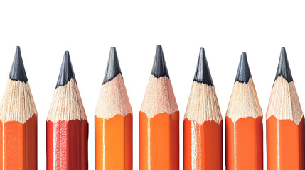 Sharp Pencil Isolated on White Background for Precise Writing