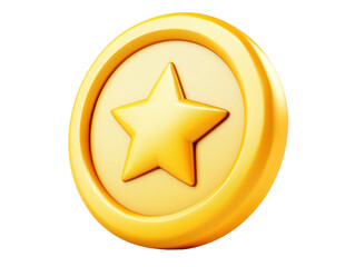Golden Star Token for Rewards and Achievements