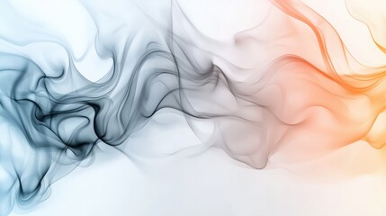 Fototapeta premium Abstract marble texture with soft swirls in shades of gray and white