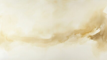 Delicate Cream Background with Watercolor Texture