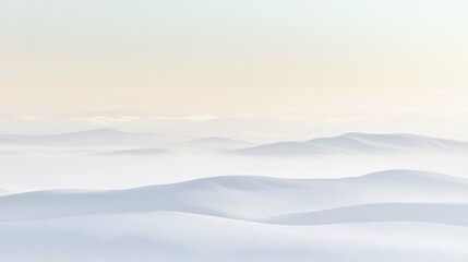 Minimalist Gray Landscape with Soft Gradient