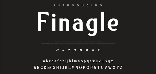 Creative font. Modern abstract digital tech font. Logo creative font, type, technology, movie, digital, music, movie. Fonts and illustration in vector format.