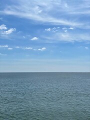 blue sky and sea
