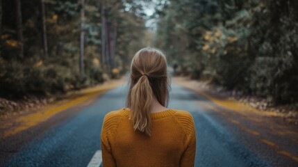Powerful Emotional portrait capturing critical Life moment of woman facing profound Relationship crossroads revealing intense Personal transformation and complex Decision making process