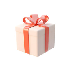 3D gift box icon