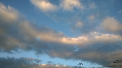 Clouds in the Blue Sky