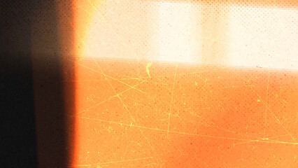 Old vintage film burn photo filter, Light leak effect background texture .
