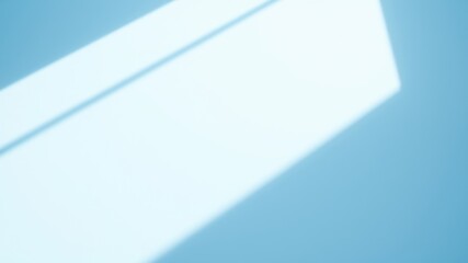 Obraz premium Light and Shadow Abstract Background Soft Blue Hues with Window Light Overlay