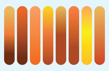 Set of multicolor gradients