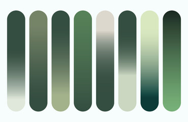 Multicolor gradient textures for web or app presentations