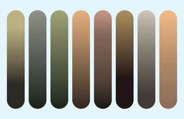 Multicolor gradient textures for web or app presentations
