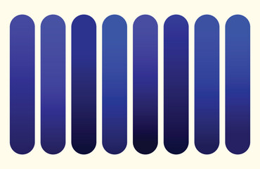 Set of vibrant gradients swatches or buttons