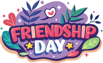 Obraz premium happy friendship day